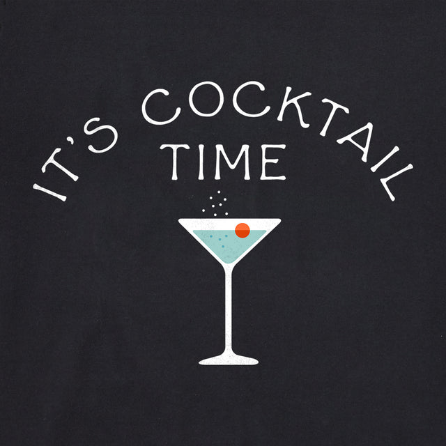 Product image for "Women's It's Cocktail Time Short Sleeve Crusher Boxy Tee" ||173543_2