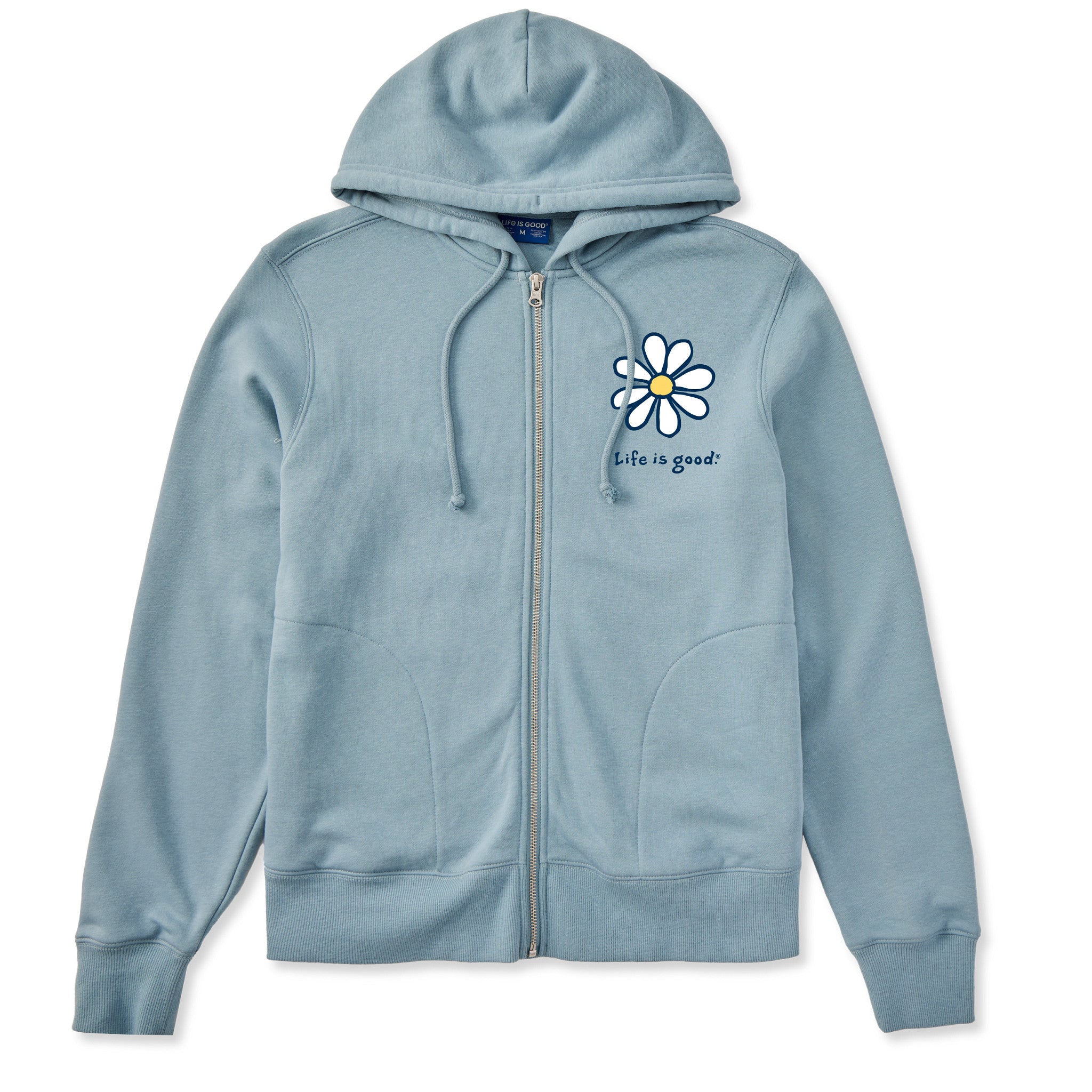 90 Logo Flower Zip Hoodie setup