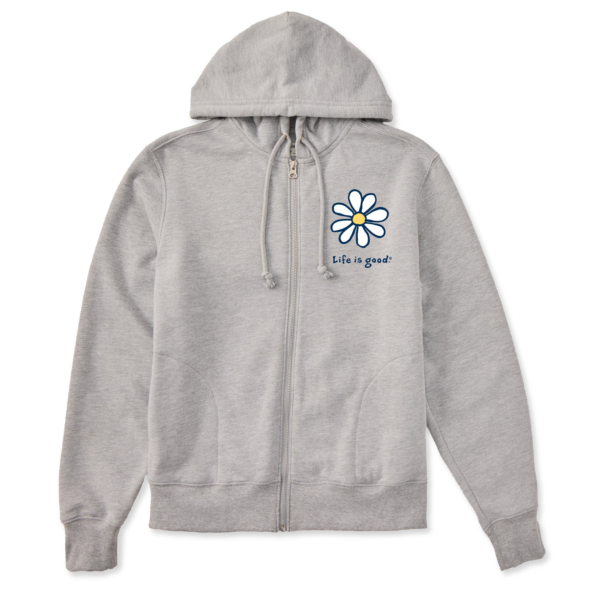 Women's LIG Daisy Good Vibes Fleece Zip Hoodie | Shop Life is Good