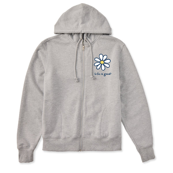 Women's LIG Daisy Good Vibes Fleece Zip Hoodie | Shop Life is Good