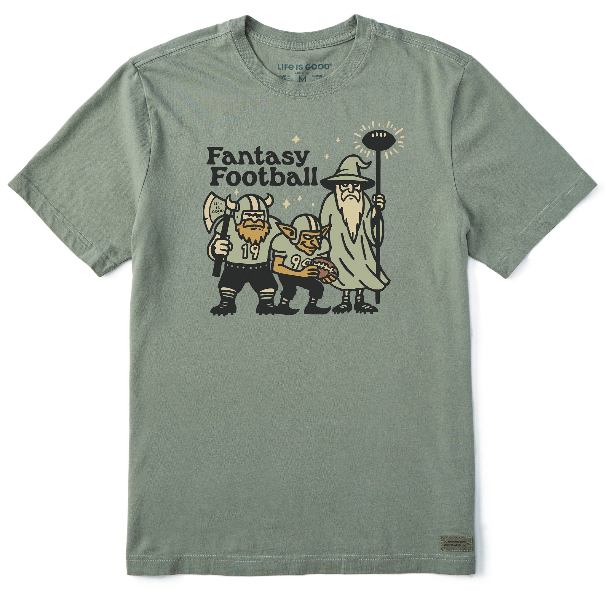 Men's Fantasy Football Trio Short Sleeve Crusher Tee | Shop Life