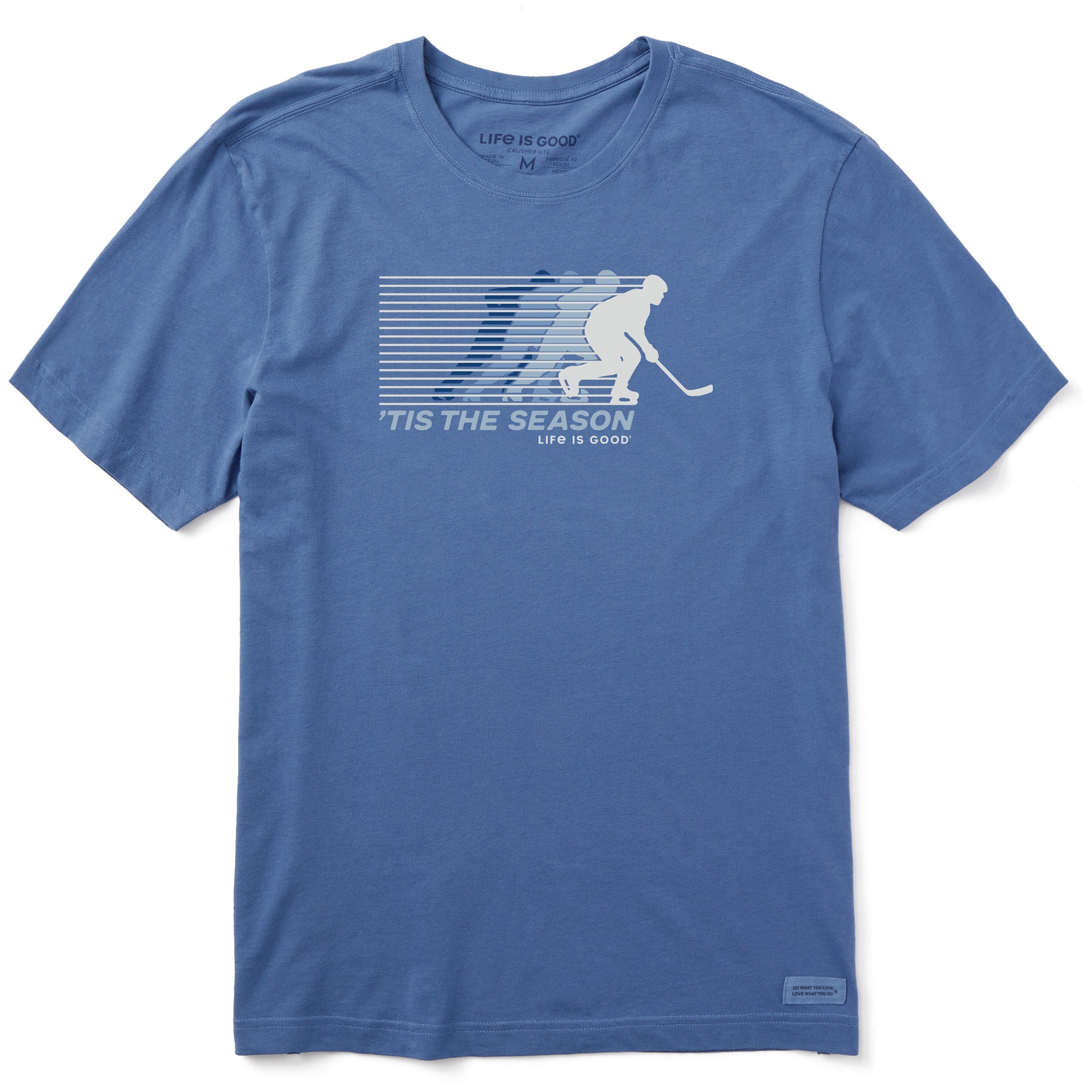 Men's Tis the Season Hockey Short Sleeve Crusher Tee | Shop Life