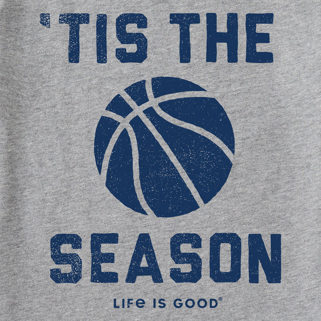 Product image for "Men's Tis the Season Basketball Long Sleeve Crusher Tee" ||174176_2