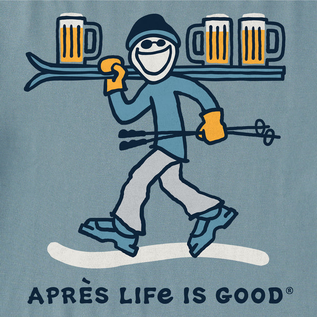 Product image for "Men's Apres Life is Good Long Sleeve Crusher Tee" ||174180_2