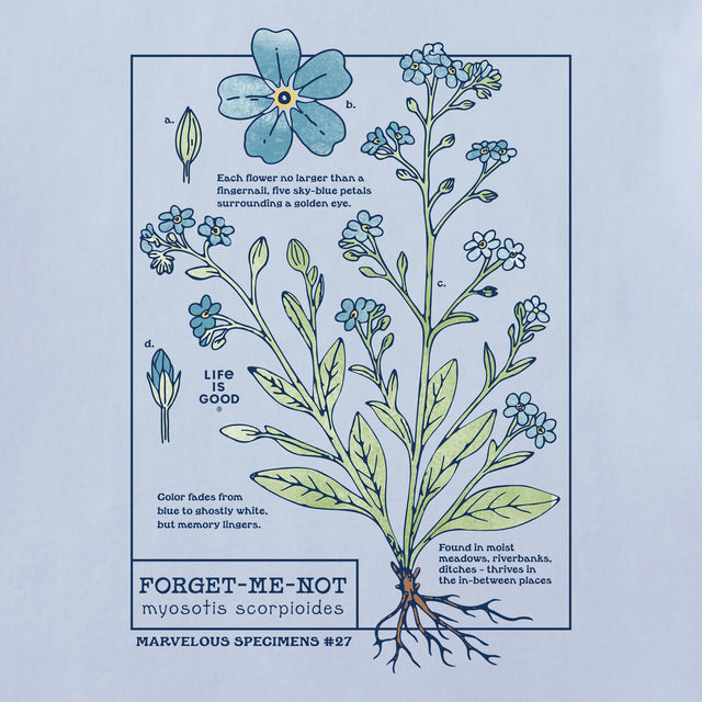 Product image for "Women's Marvelous Forget Me Not Short Sleeve Crusher Tee" ||174385_2