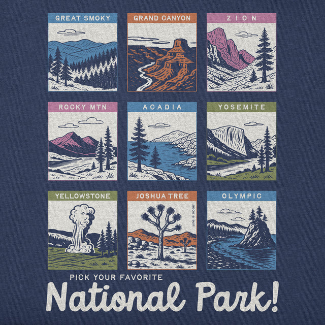 Product image for "Women's Pick Your Favorite National Park Short Sleeve Crusher Tee" ||174390_2