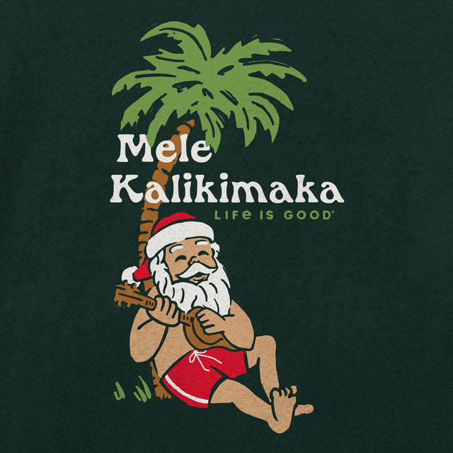 Product image for "Men's Mele Kalikimaka Uke Short Sleeve Crusher Tee" ||174571_2