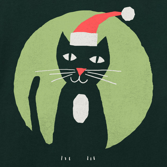 Product image for "Men's Little Santa Cat Short Sleeve Crusher Tee" ||174579_2