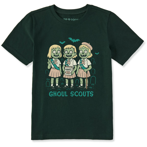 トップス Junior Scout Tee Kids Ghoul Scouts Short Sleeve Crusher Tee | Shop Life is Good