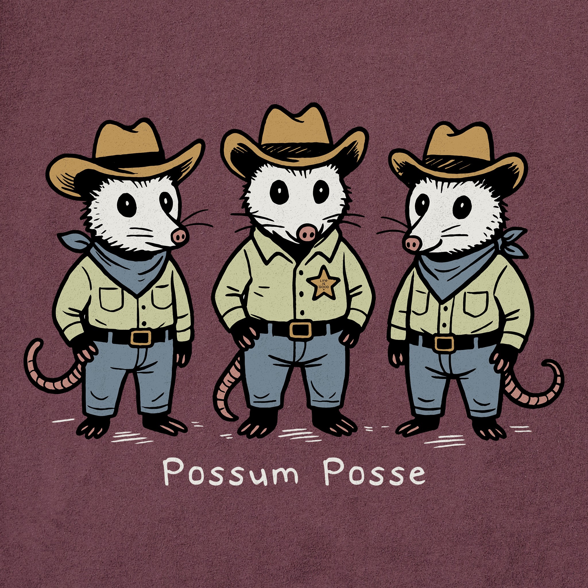 Women's Possum Posse Short Sleeve Crusher Tee | Shop Life is Good