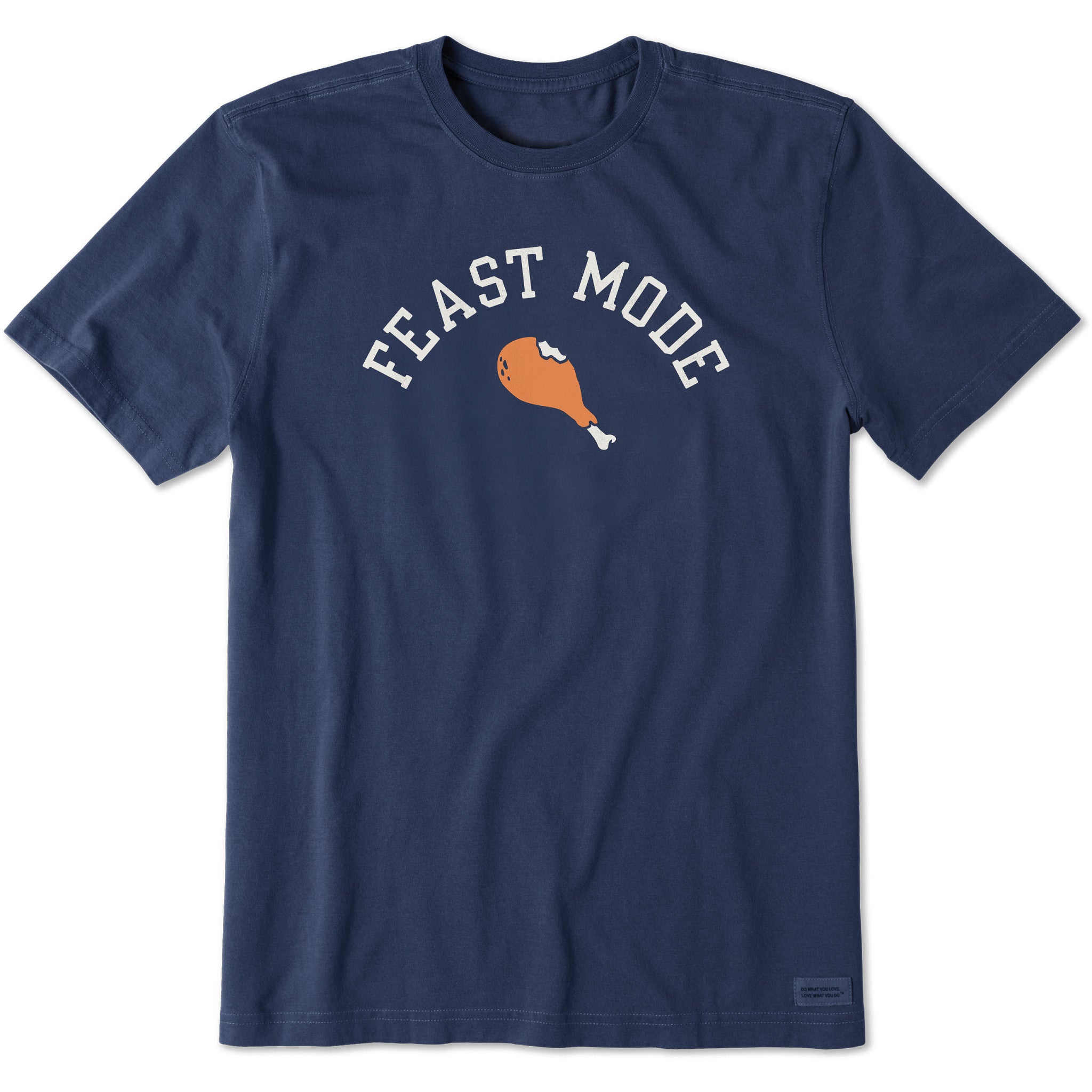 Men's Feast Mode Turkey Short Sleeve Crusher Tee | Shop Life is Good