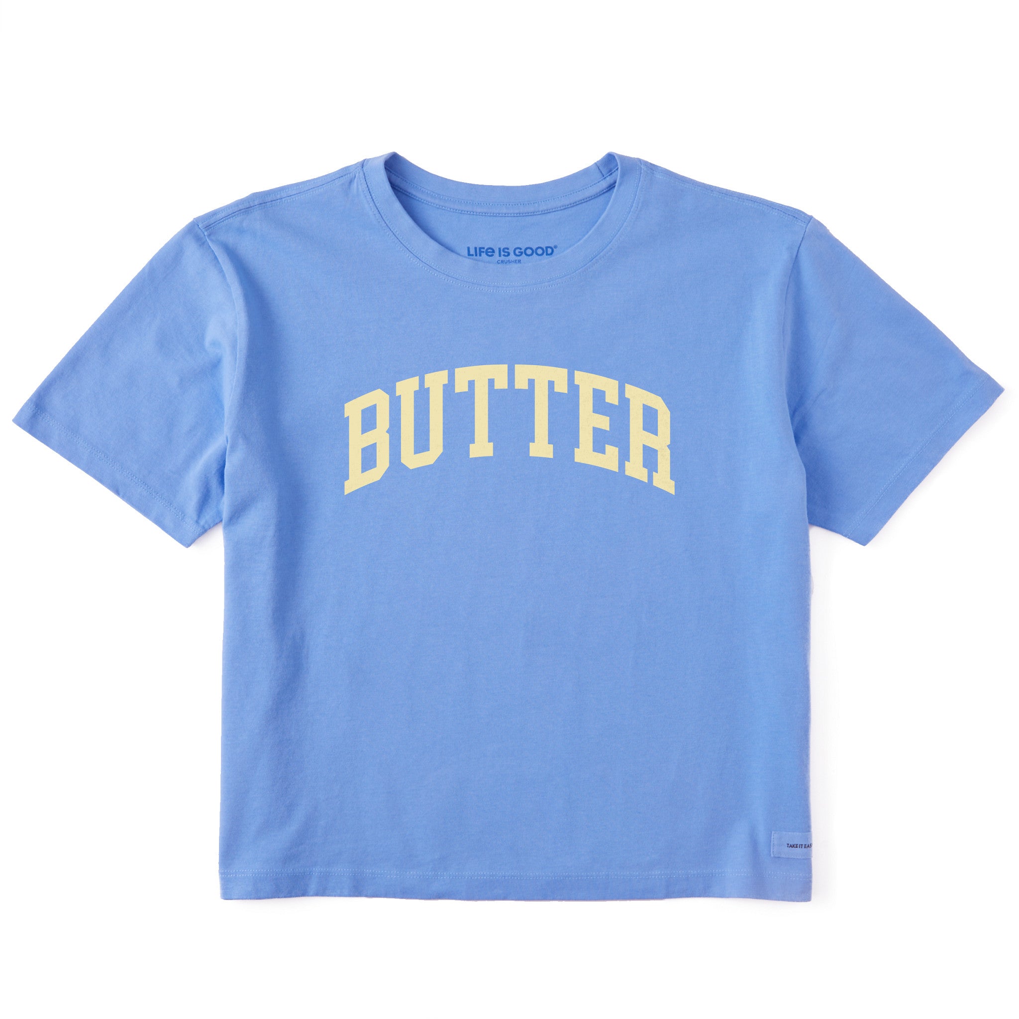 Women's Butter Athletic Arch Short Sleeve Crusher Boxy Tee | Shop