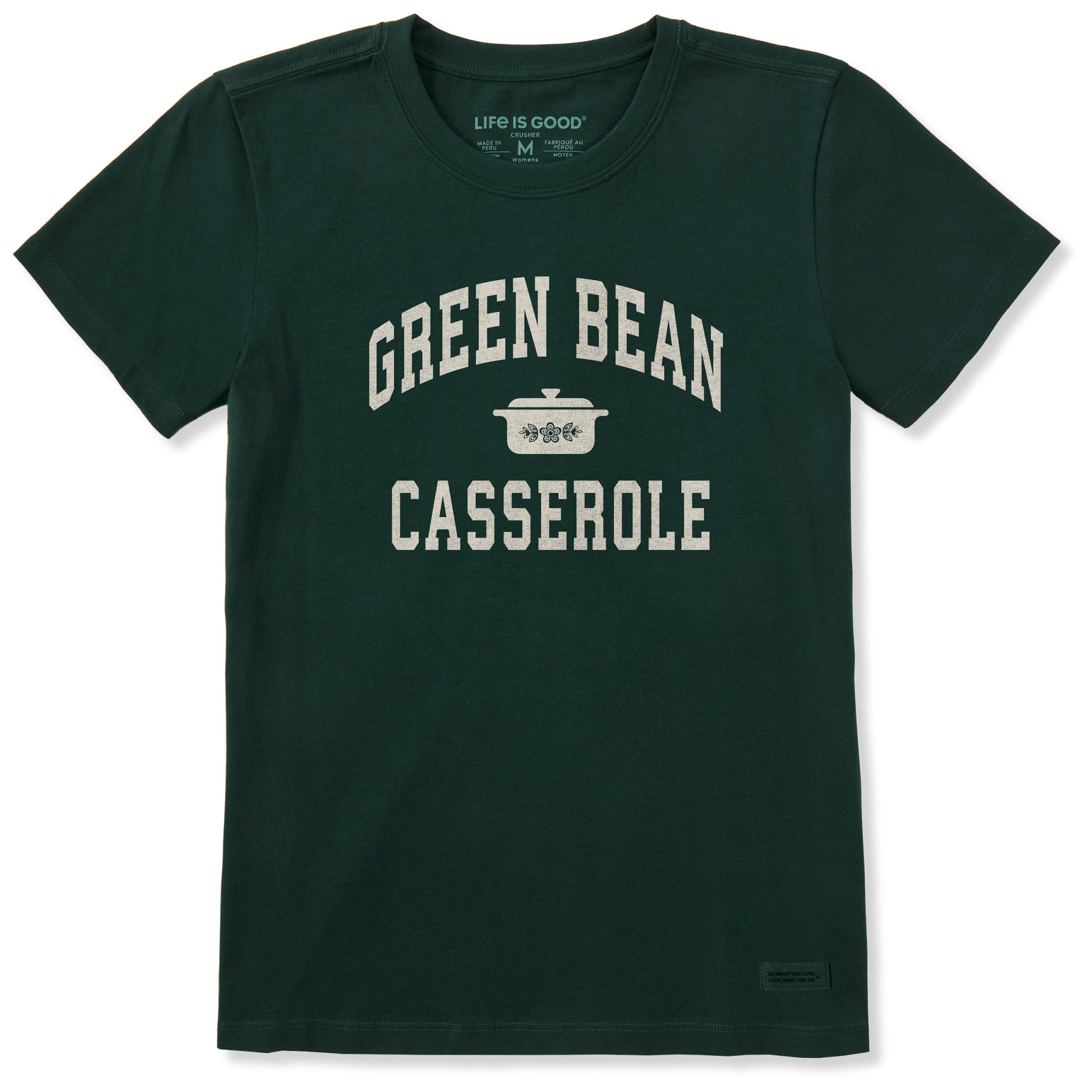 Women's Green Bean Casserole Athletic Arch Short Sleeve Crusher Tee | Shop Life is Good