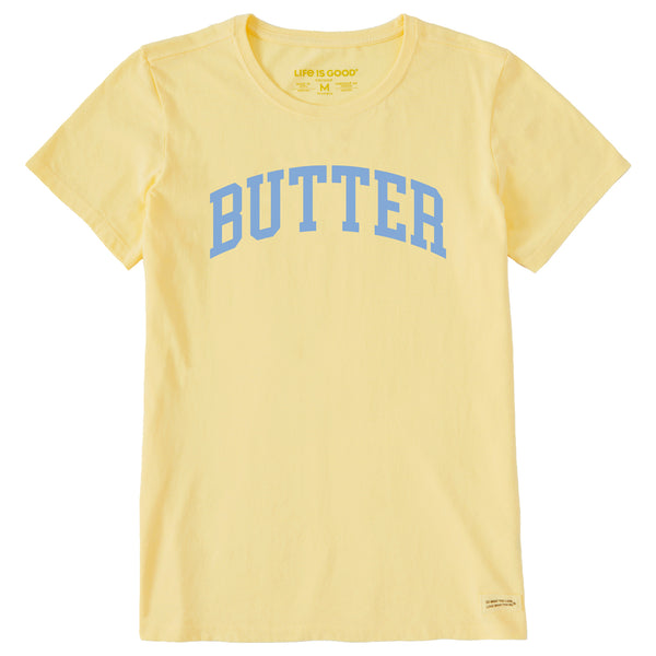 Women's Butter Athletic Arch Short Sleeve Crusher Tee | Shop Life