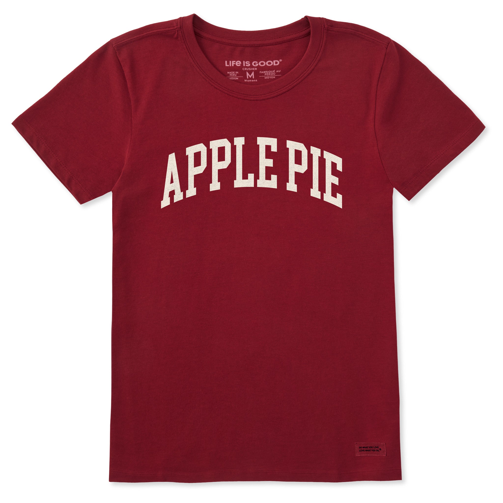 Women's Apple Pie Athletic Arch Short Sleeve Crusher Tee | Shop