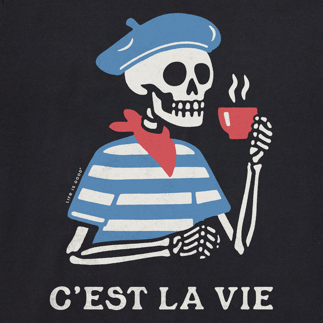 Product image for "Women's C'est La Vie Skeleton Crusher-LITE Shrunken Tee" ||175404_2