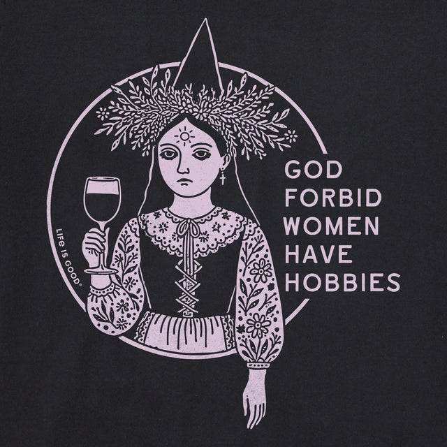 Product image for "Women's Flower Hobbies Short Sleeve Crusher Tee" ||175847_2