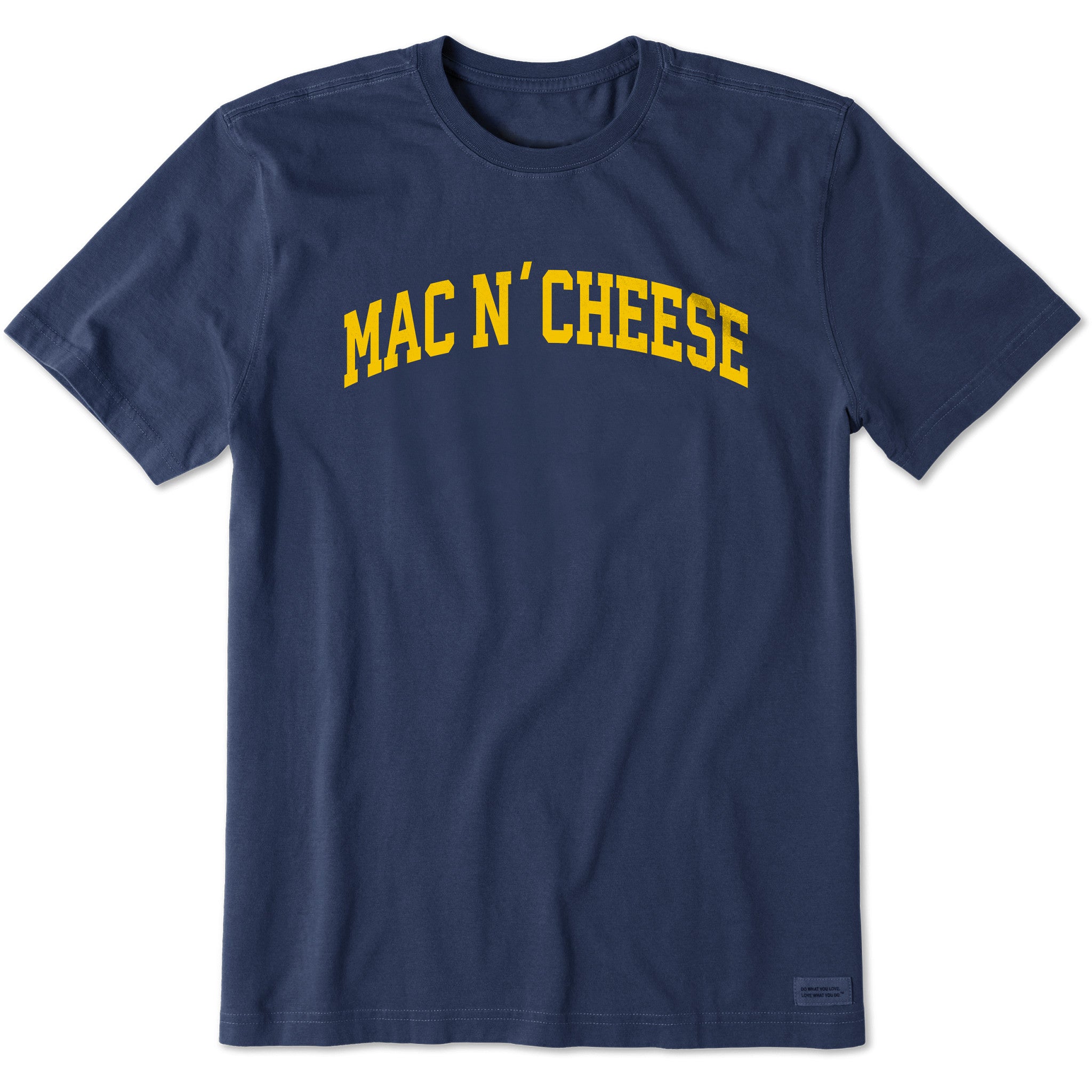 Men's Mac N' Cheese Arch Short Sleeve Crusher Tee | Shop Life is Good