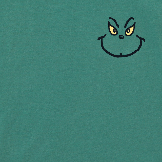 Product image for "Men's Grinch Grin Mini Short Sleeve Crusher Tee" ||176545_2
