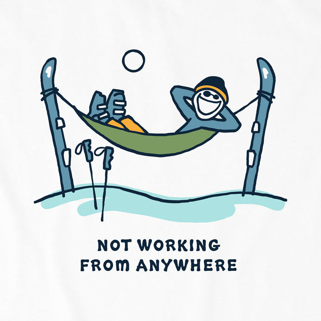 Product image for "Men's Jake Ski Hammock Not Working Short Sleeve Crusher Tee" ||177088_2