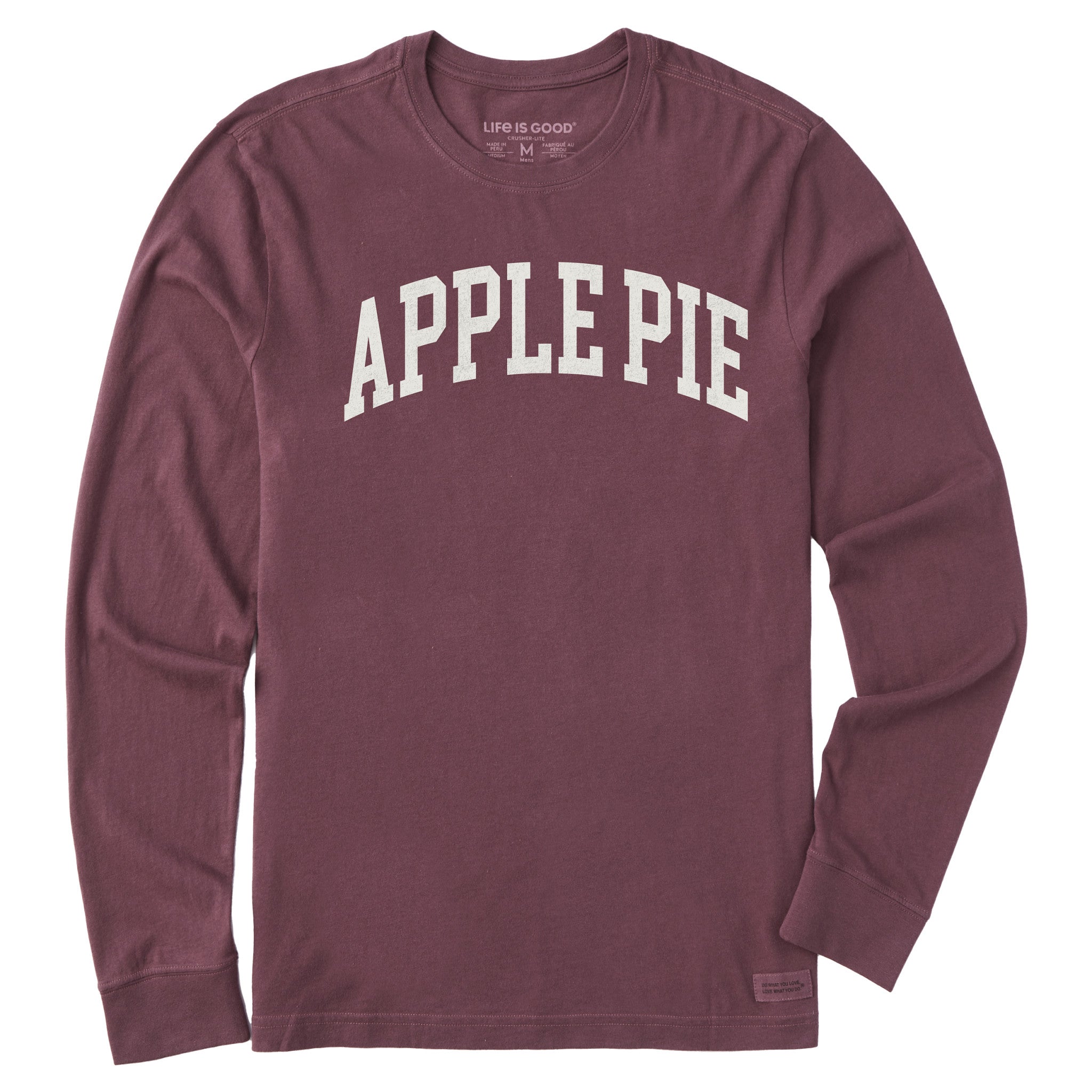 Men's Apple Pie Athletic Arch Long Sleeve Crusher Tee | Shop Life