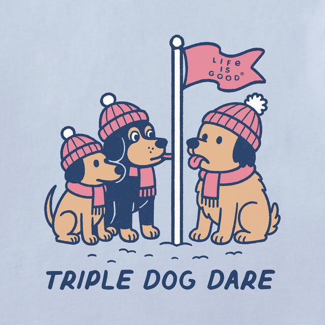 Product image for "Women's Triple Dog Dare Short Sleeve Crusher Boxy Tee" ||177353_2