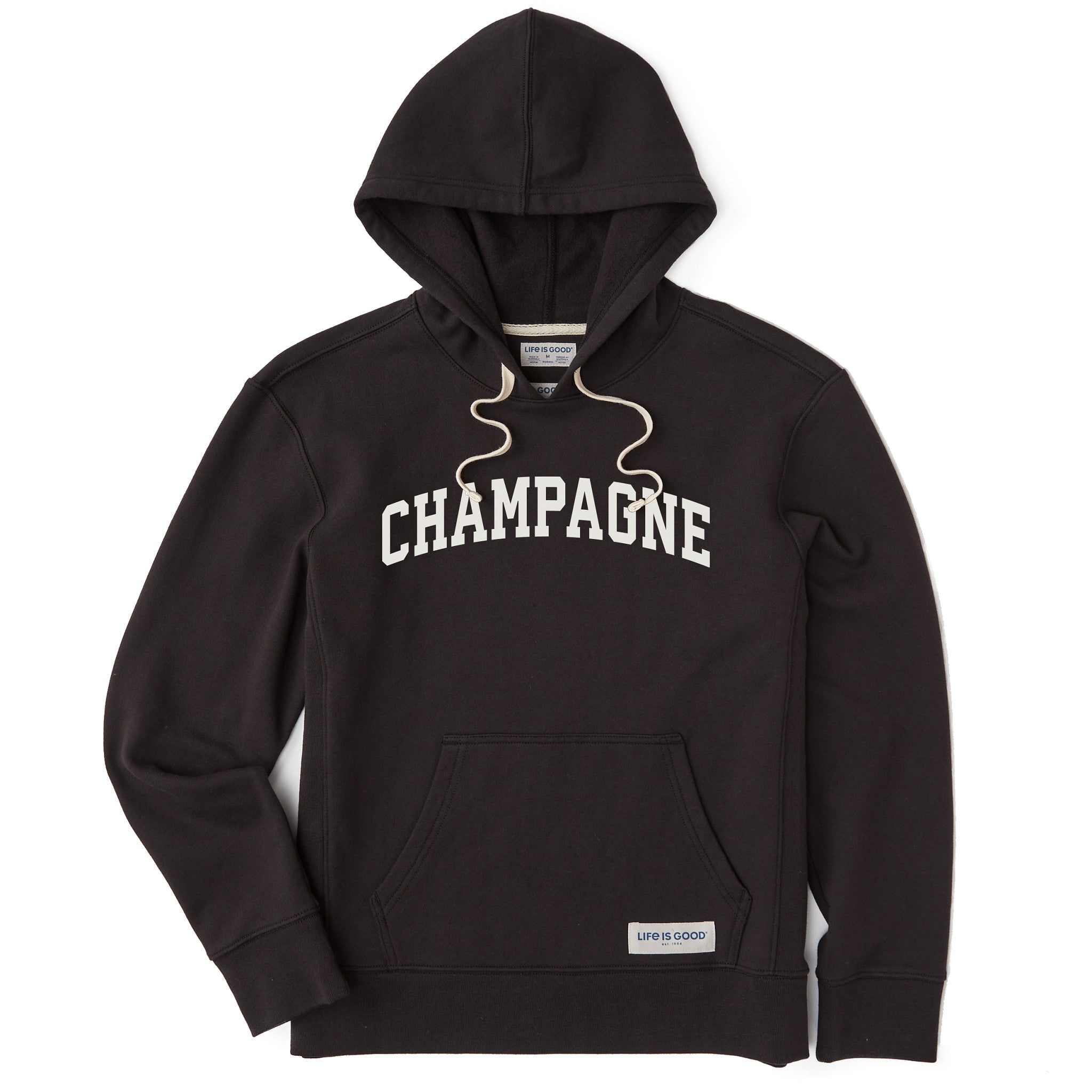Women's Champagne Arch Simply True Fleece Hoodie | Shop Life is Good
