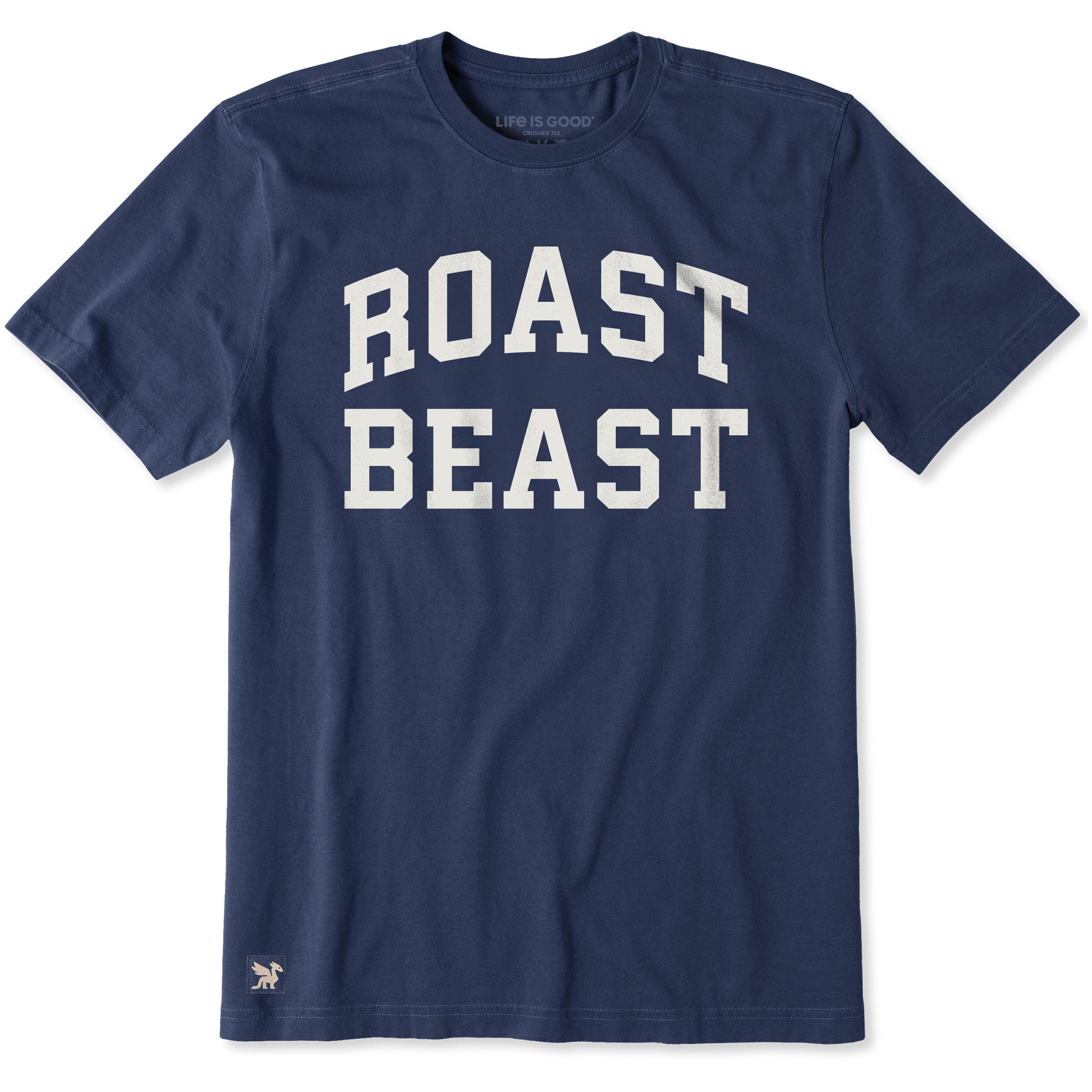 Men's Roast Beast Arch Short Sleeve Crusher Tee | Shop Life is Good
