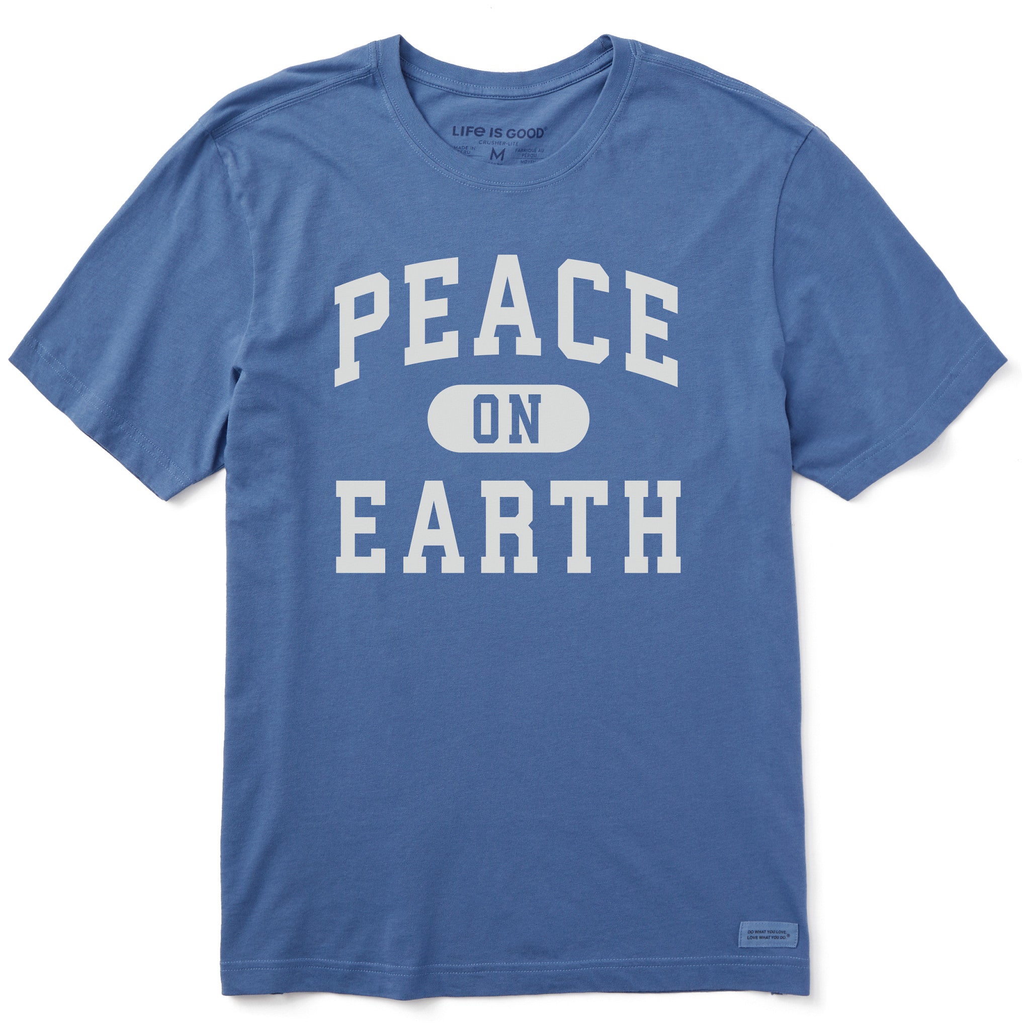 Men's Peace on Earth Arch Short Sleeve Crusher Tee | Shop Life is Good