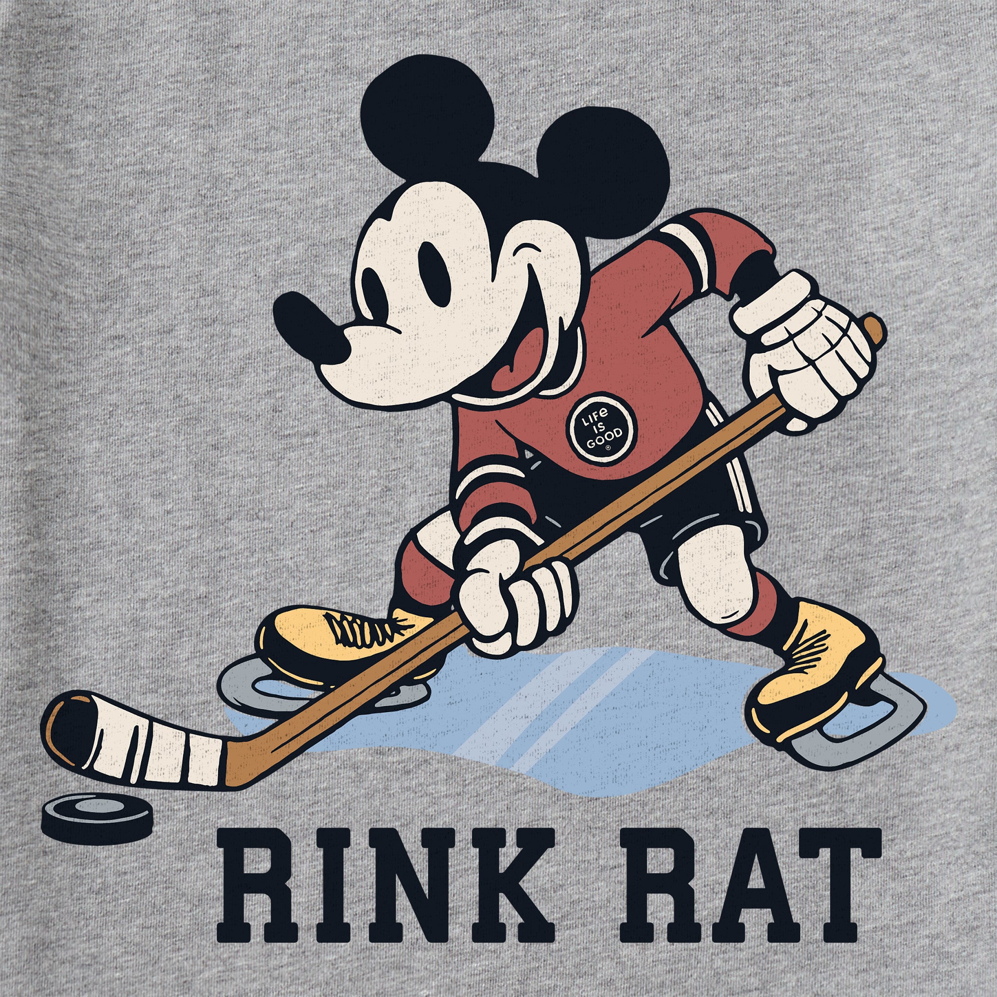Kids Rink Rat Long Sleeve Crusher Tee | Shop Life is Good