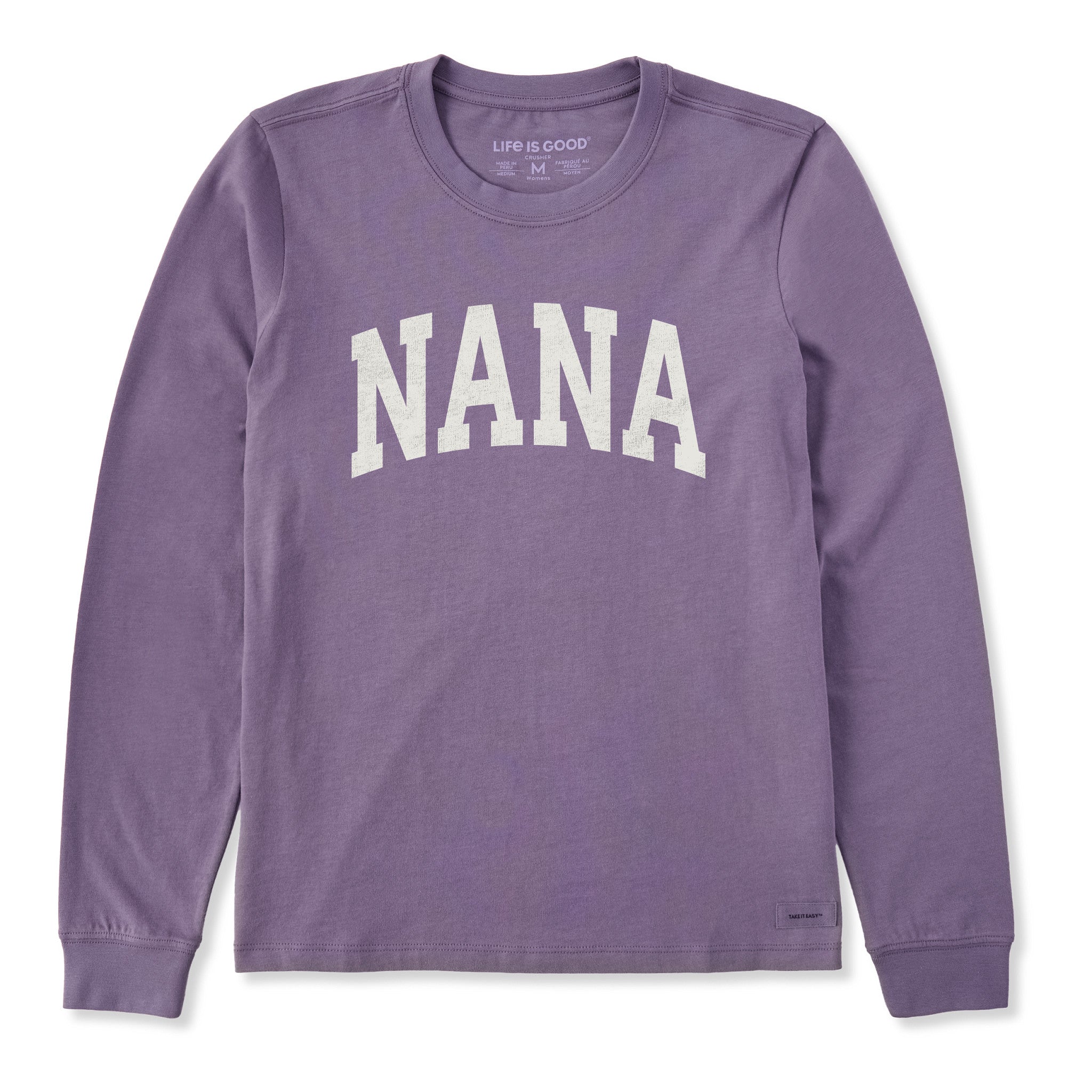 Nananana Women's Nana Arch Long Sleeve Crusher Tee | Shop Life is Good