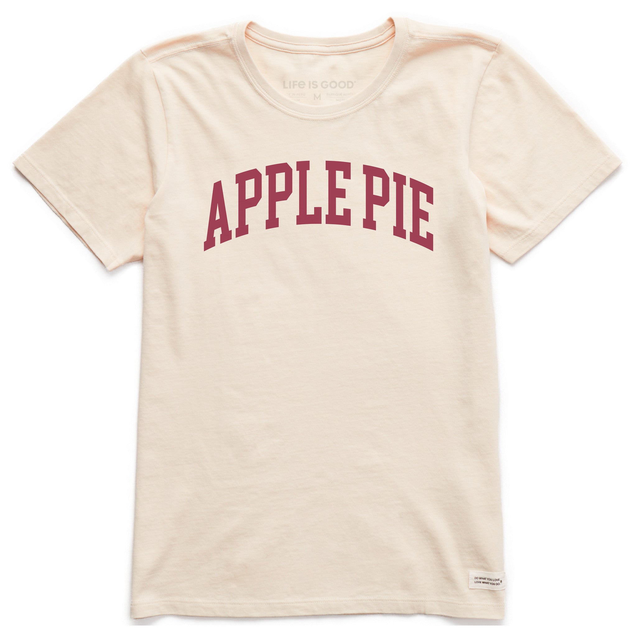 Women's Apple Pie Athletic Arch Short Sleeve Crusher Tee | Shop