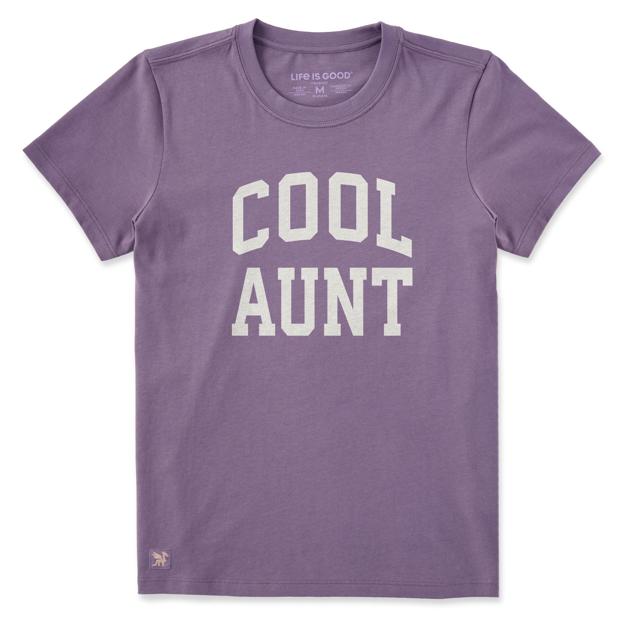 Women's Cool Aunt Arch Short Sleeve Crusher Tee | Shop Life is Good