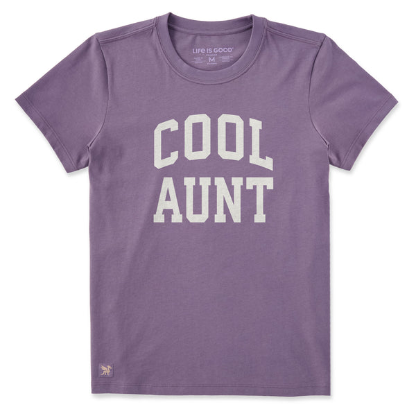 Women's Cool Aunt Arch Short Sleeve Crusher Tee | Shop Life is Good
