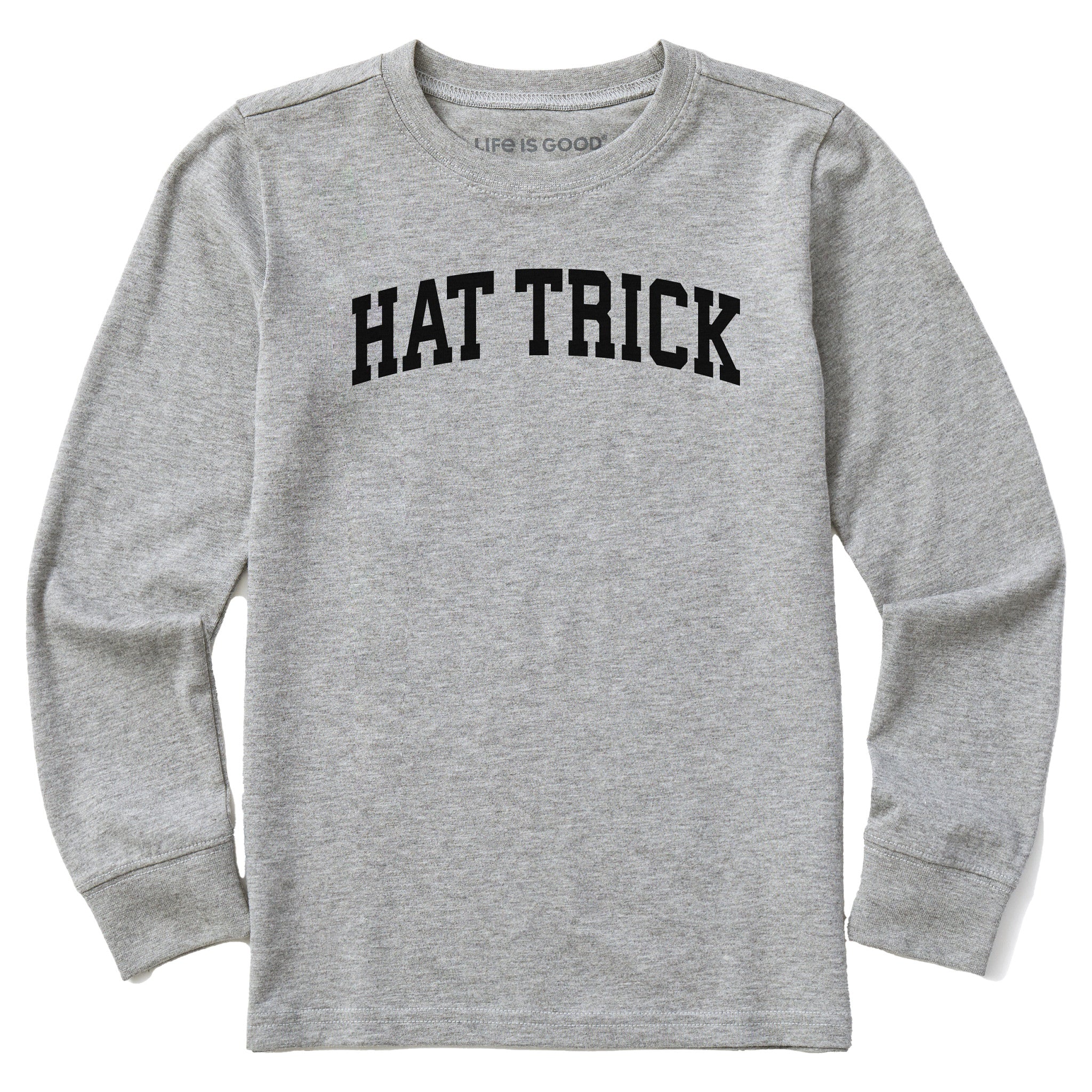 Kids Hat Trick Arch Long Sleeve Crusher Tee | Shop Life is Good