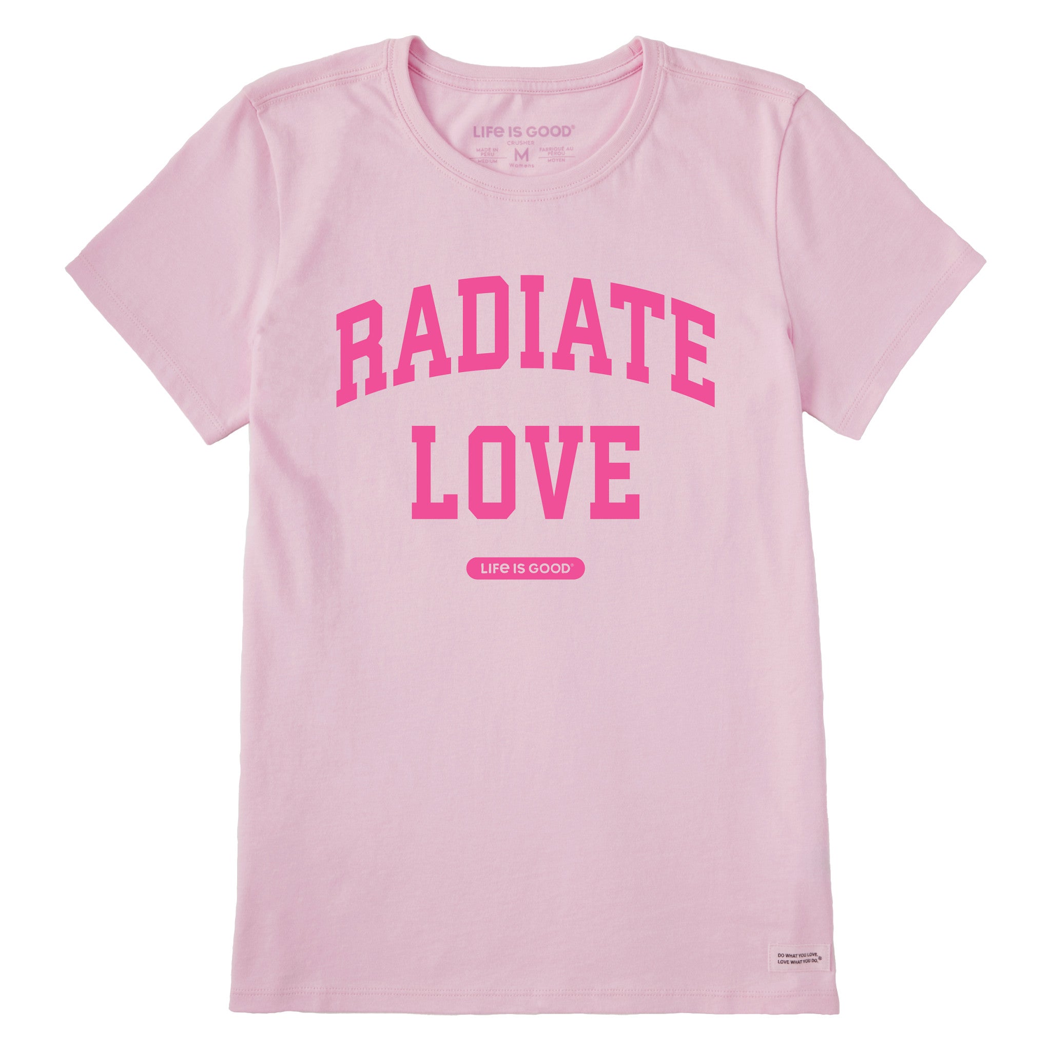 Women's Radiate Love Arch Short Sleeve Crusher Tee | Shop Life is Good