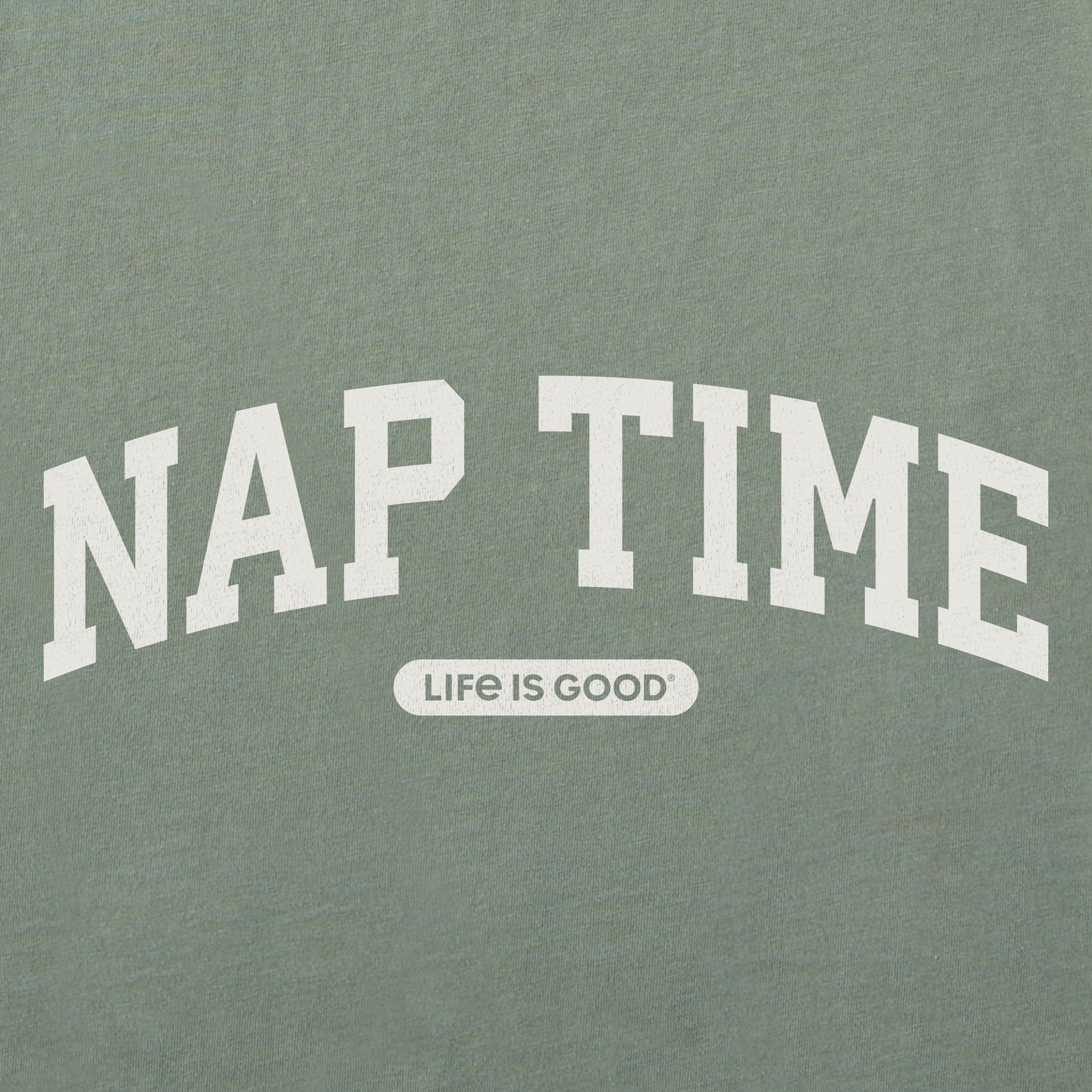 Men's Nap Time Arch Long Sleeve Crusher Tee | Shop Life is Good