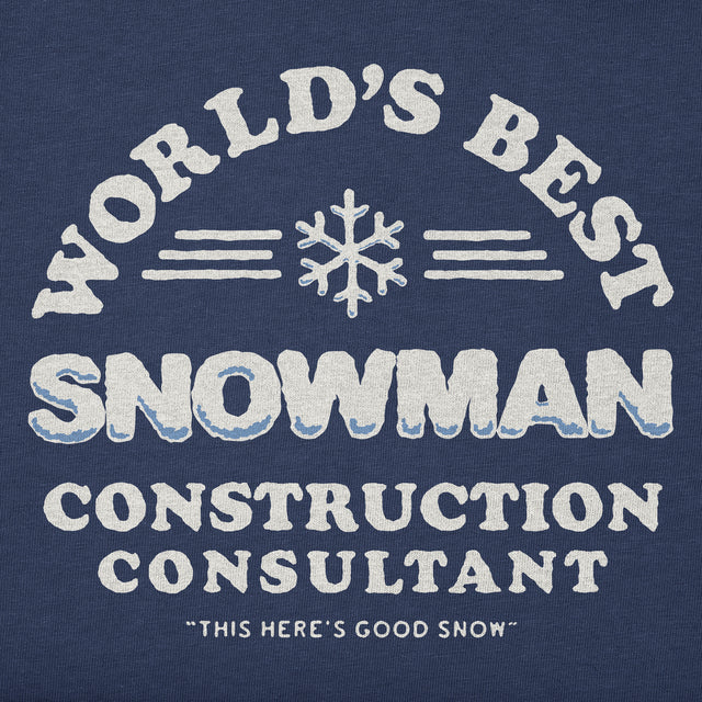 Product image for "Men's Snowman Consultant Long Sleeve Crusher Tee" ||182953_2