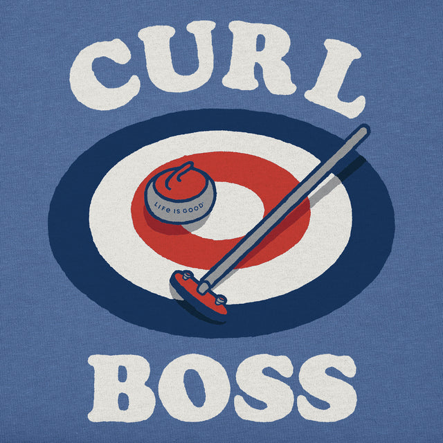 Product image for "Men's Curl Boss Short Sleeve Crusher Tee" ||183543_2