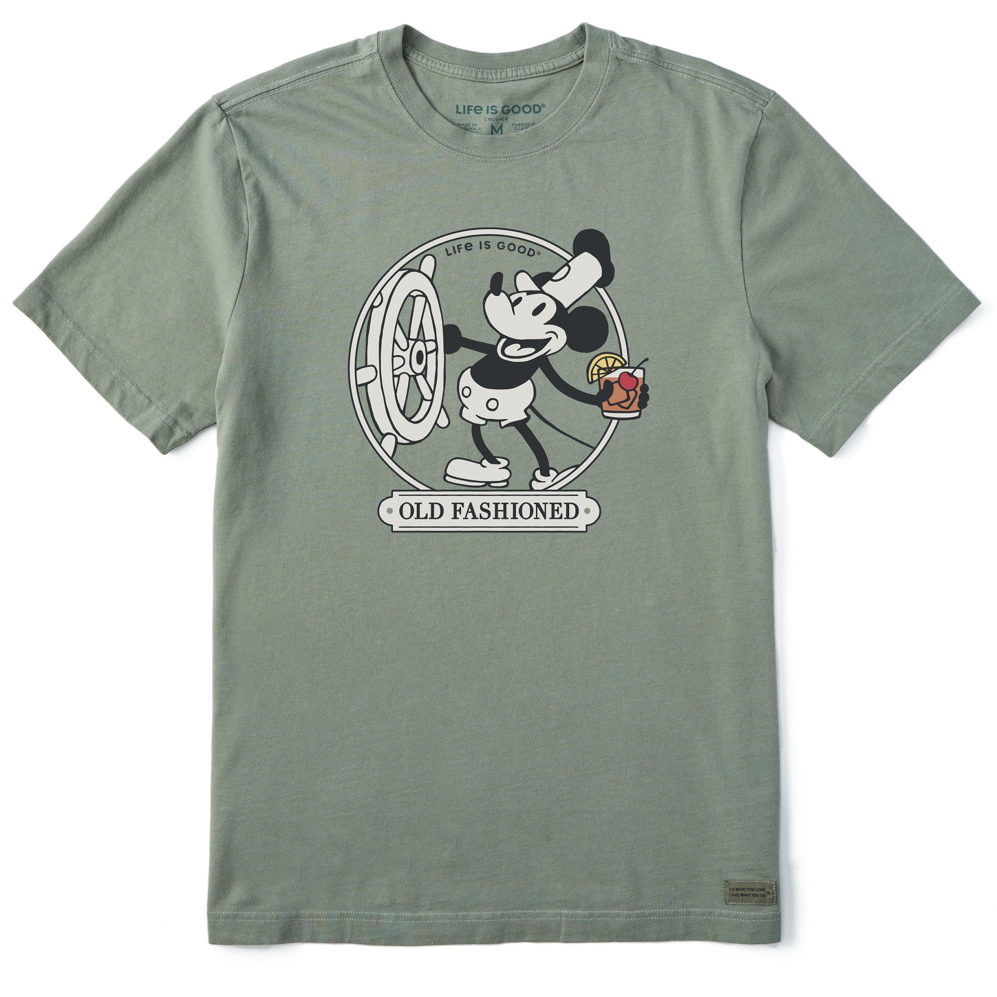 【William : Life Is Good & Good …】新品 Men's Old Fashioned Willie Short Sleeve Crusher Tee | Shop Life is