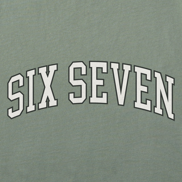 Product image for "Women's Six Seven Outline Arch Short Sleeve Crusher Boxy Tee" ||183884_2