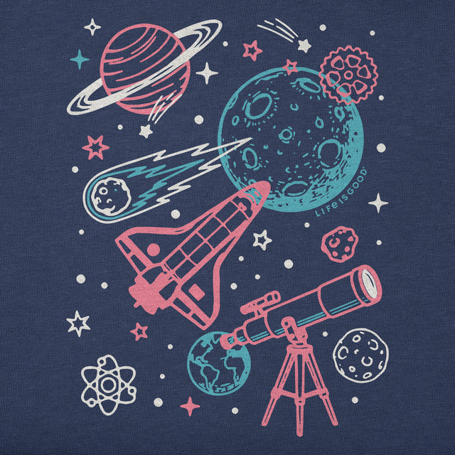 Product image for "Kids Space Medley Short Sleeve Crusher Tee" ||183933_2