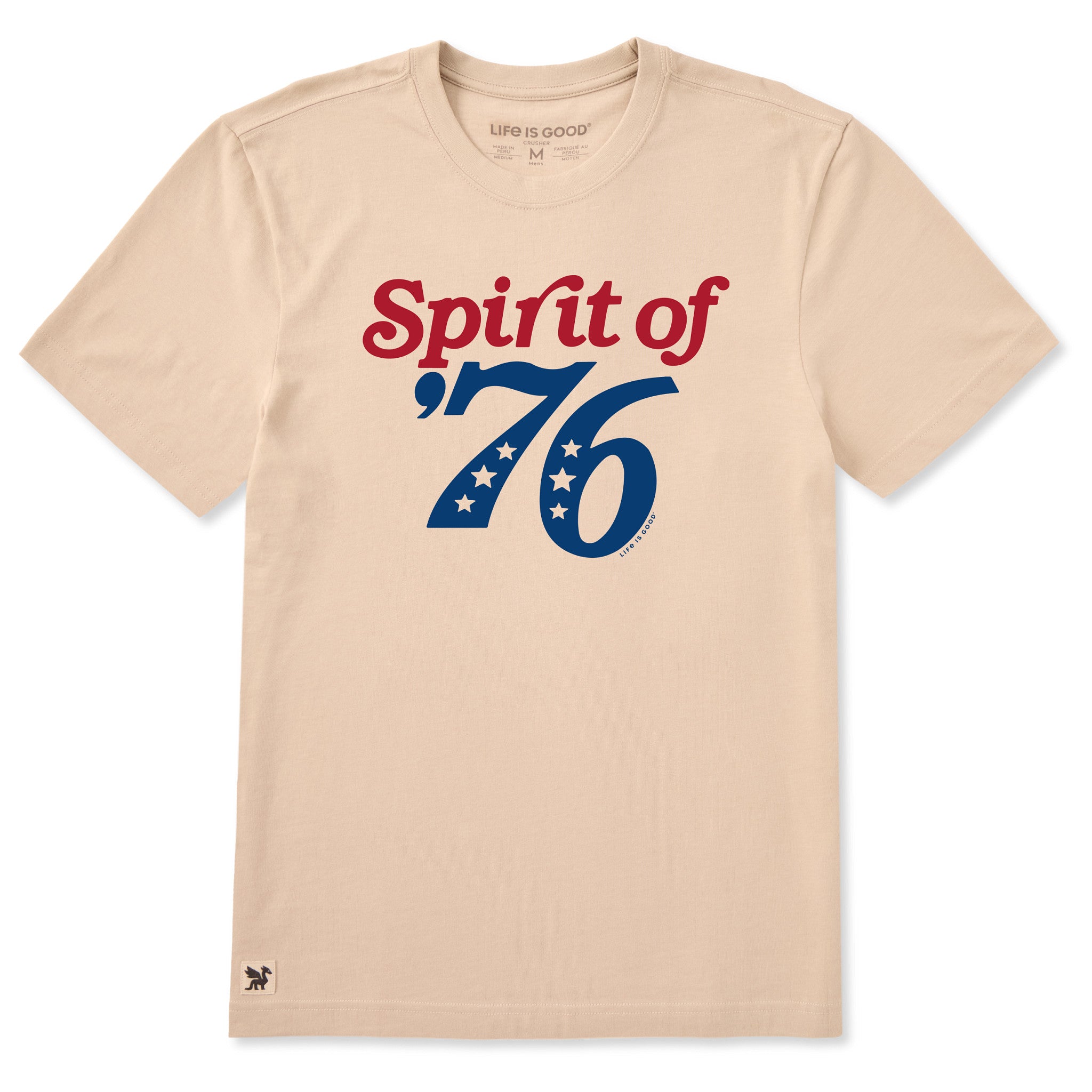 Men's Spirit of 76 Script Short Sleeve Tee | Shop Life is Good