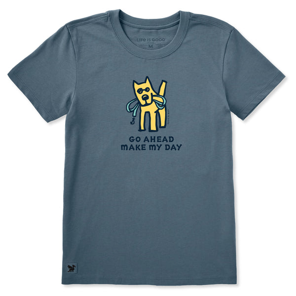 GO AHEAD HYS MAKE MY DAY TシャツホワイトサイズL HYSTERIC GLAMOUR（ヒステリックグラマー） tシャツ MAKE MY DAY T