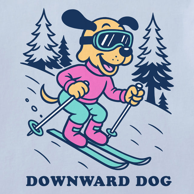 Product image for "Women's Downward Dog Ski Short Sleeve Crusher Boxy Tee" ||184591_2