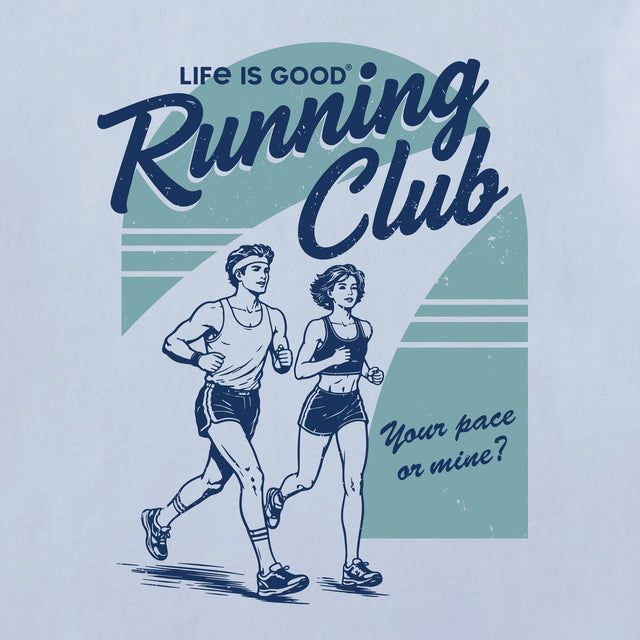 Product image for "Men's Life is Good Running Club Short Sleeve Crusher Tee" ||184780_2