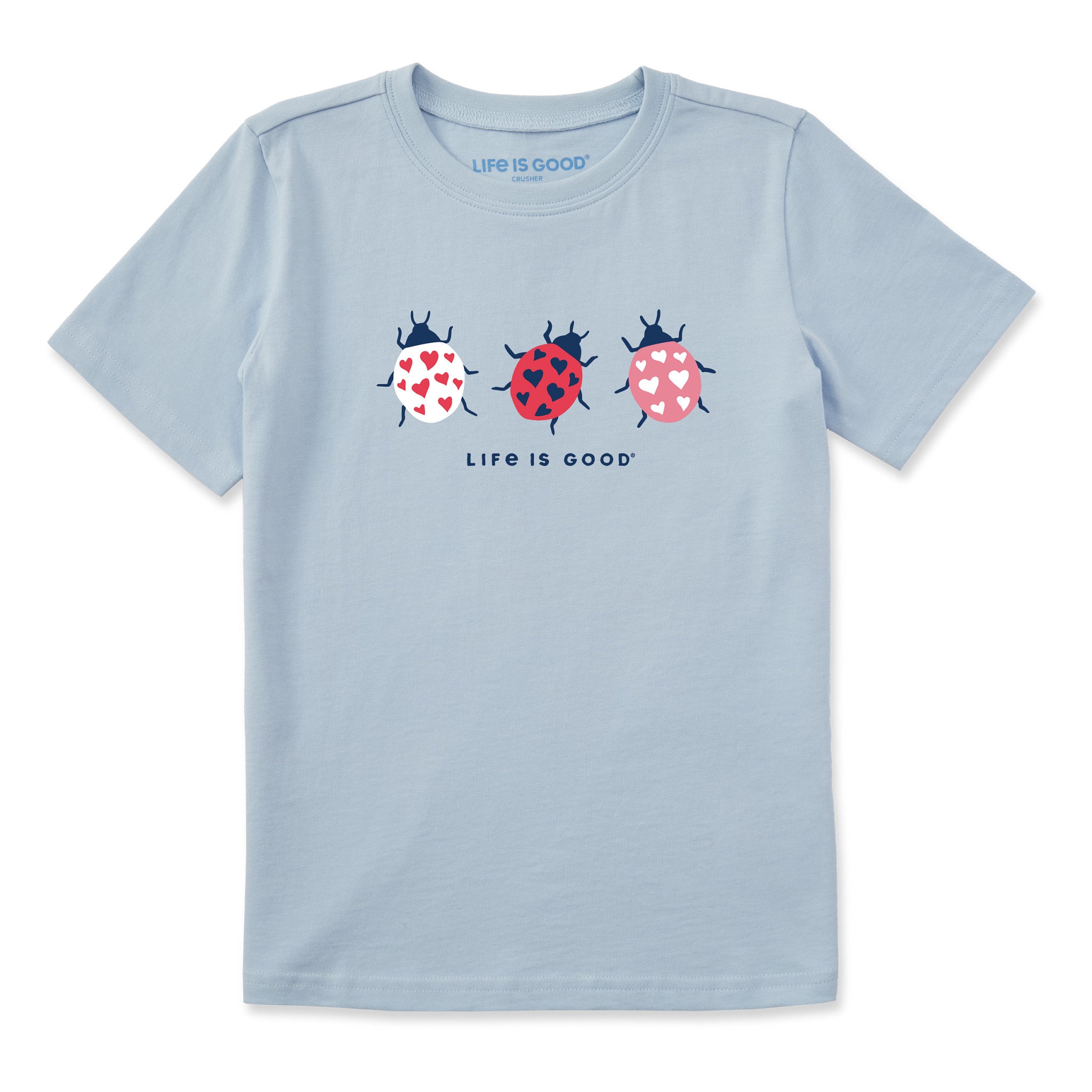 Kids Lovely Ladybug Trio Short Sleeve Crusher Tee | Shop Life is Good