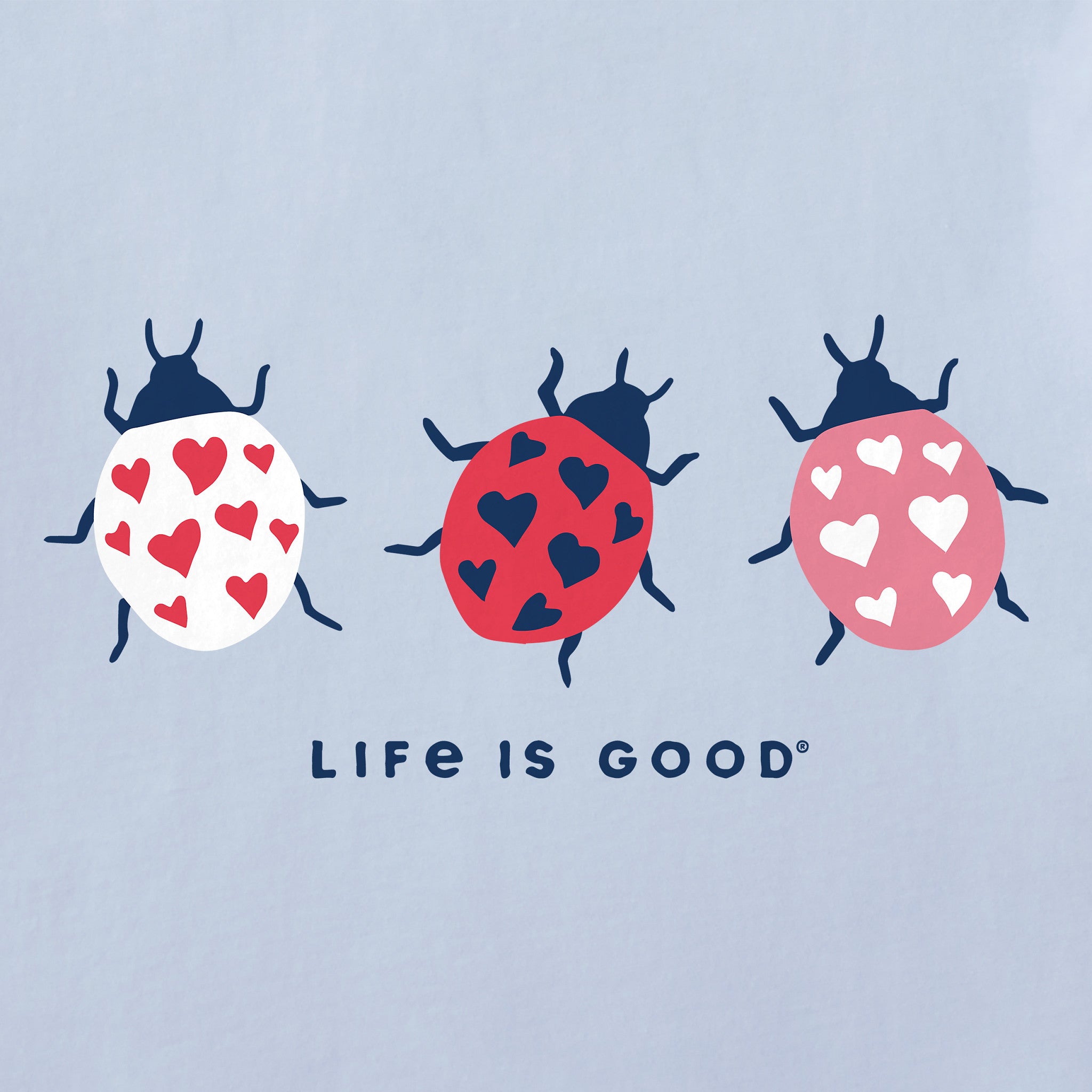 Women's Lovely Ladybug Trio Short Sleeve Crusher Tee | Shop Life