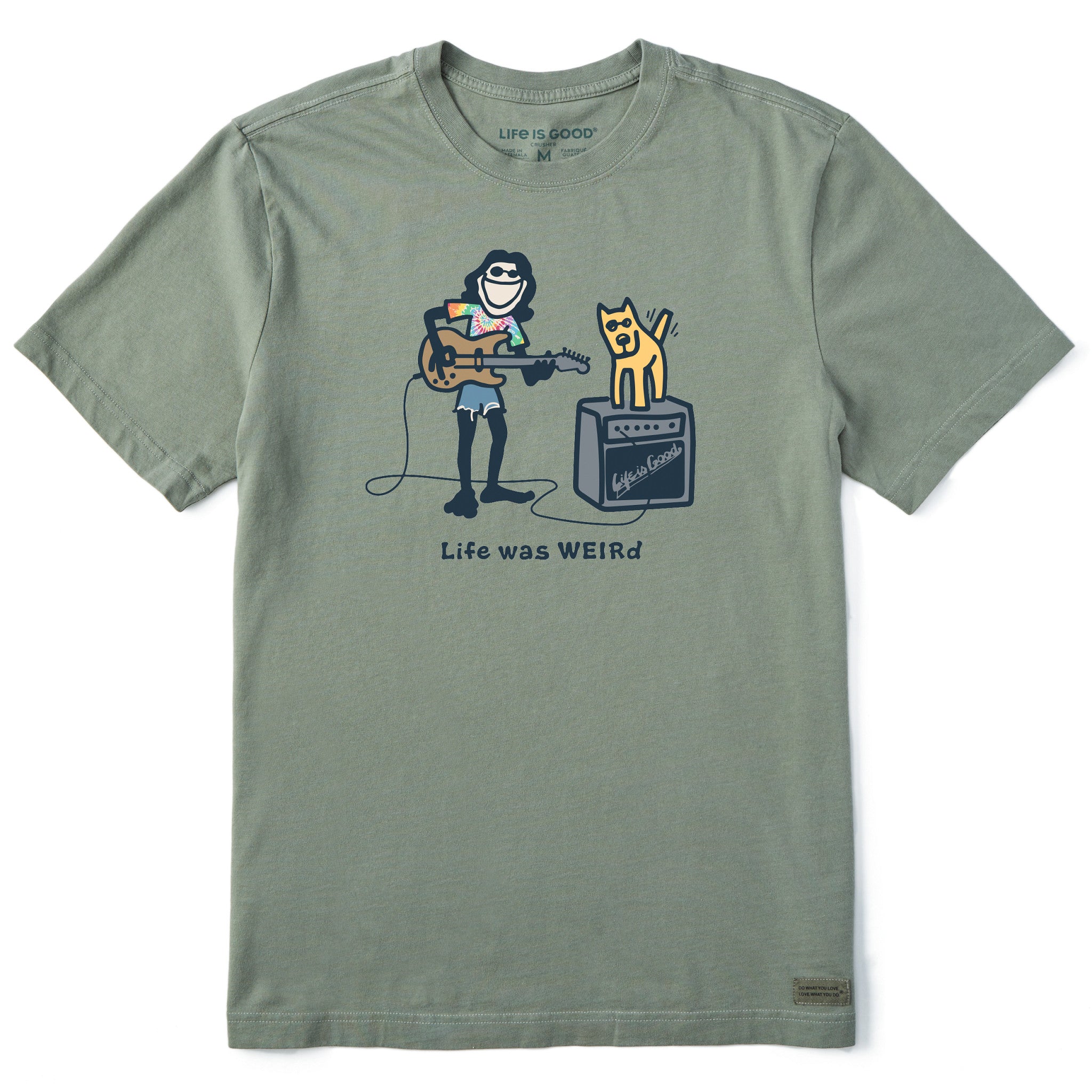 Men's Life Was Weird Short Sleeve Crusher Tee | Shop Life is Good
