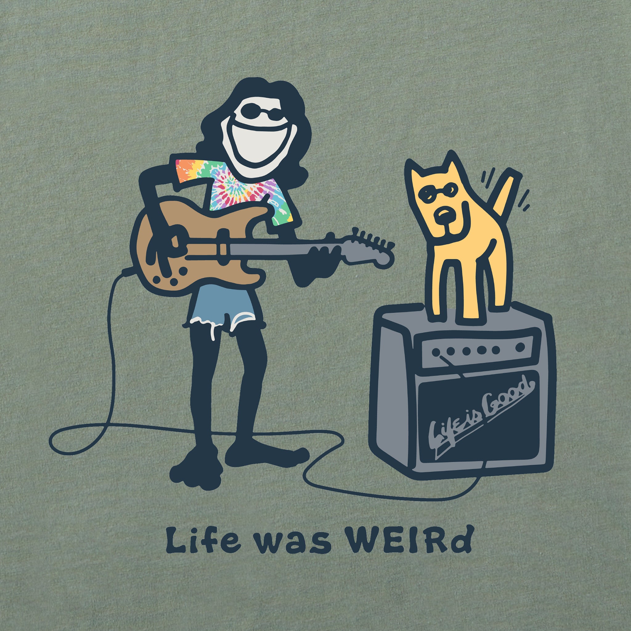 Women's Life Was Weird Short Sleeve Crusher Boxy Tee | Shop Life
